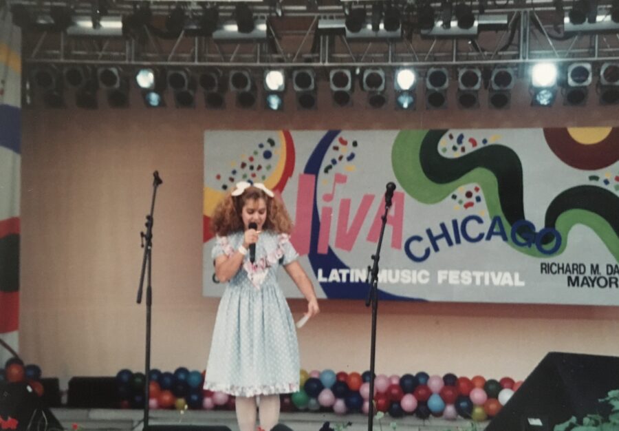 Andreíta de Brechita 44 en el Festival Viva Chigago